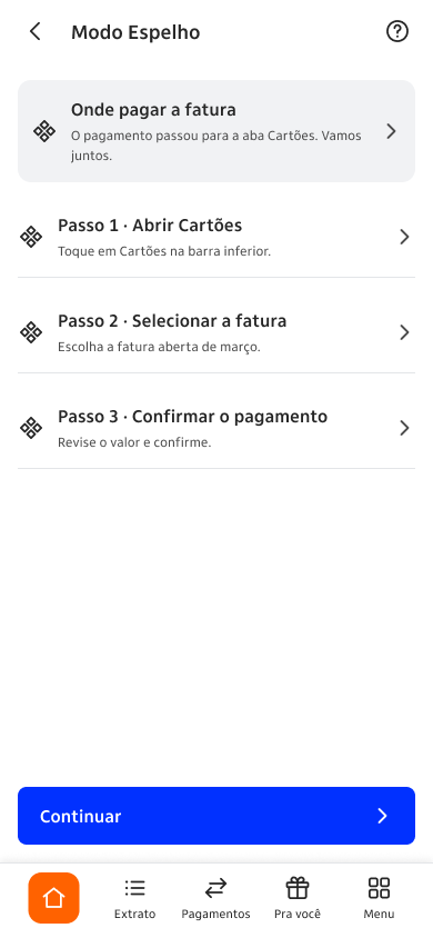Caminho guiado