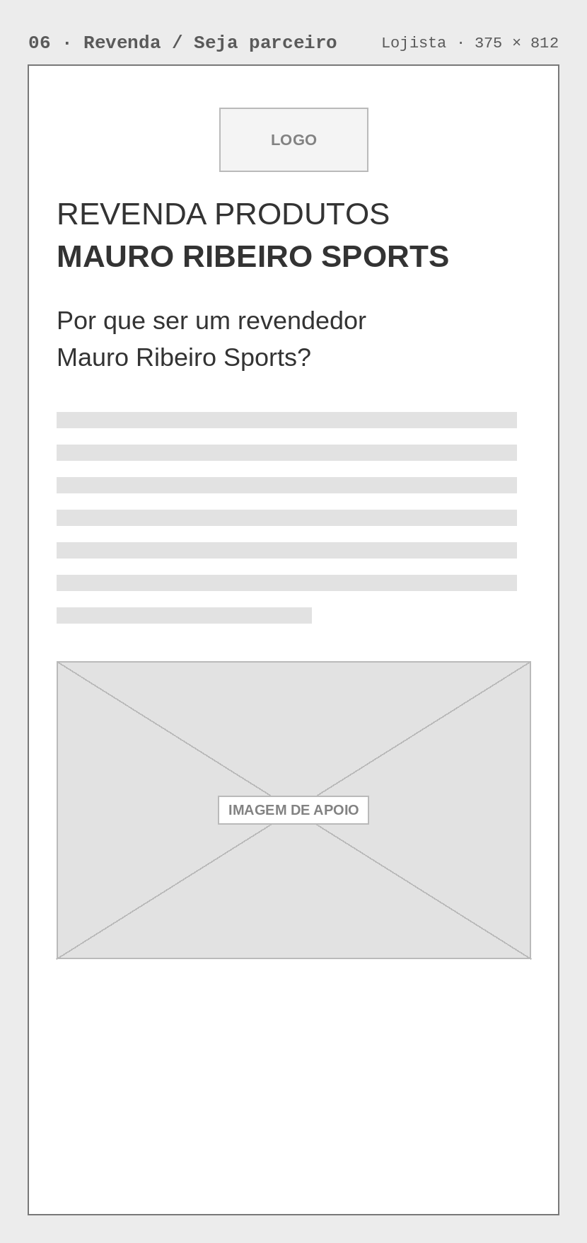 Esboço · Parceria